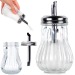 Sucrier en verre avec doseur 190ml, sucrier promotional