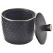 Sucrier en céramique noire Tea Time 320ml, sucrier promotional