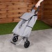 Chariot de courses avec sac, gris, 40 l wholesaler
