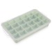 Moule à glaçons en silicone vert avec couvercle wholesaler