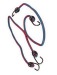 2 Straight bungee cords 80 cm polypropylene braid at rest, extensible to 150 cm ø 9 mm wholesaler