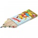 Product thumbnail 6 small durable coloured pencils 1