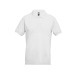 Product thumbnail Men's 195g white polo shirt 0