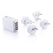 Product thumbnail Travel adapter with 4 usb ports 0