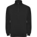 Product thumbnail ANETO - Sweatshirt with half zip and high collar 5