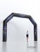 Product thumbnail Large black inflatable arch 6.5 x 4.5m - Velcro printing 0