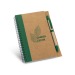 Recycled B6 notepad with pen, notepad in recycled paper promotional
