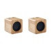 AUDIO SET 2 wireless bamboo speakers wholesaler