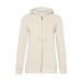 B&C Organic Zipped Hood /Women - Women's Organic Zipped Hoody - White wholesaler