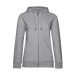 B&C Organic Zipped Hood /Women - Women's Organic Zipped Hoody - White, B&C Textile promotional