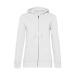 B&C Organic Zipped Hood /Women - Women's Organic Zipped Hoody - White, B&C Textile promotional