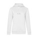 Product thumbnail B&C Queen Hooded Sweat Top - White 3