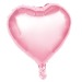 MYLAR HEART BALLOON PINK GOLD, balloon or latex balloon promotional