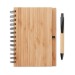 Product thumbnail Bambloc - bamboo notebook and pen 0