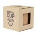 Product thumbnail Bamboo cup 200 ml handmade cup 1