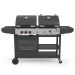 2 in 1 coal and gas barbecue wholesaler