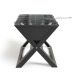 Foldable charcoal barbecue, barbecue promotional