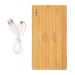 Product thumbnail Bamboo battery 4000 mah with induction 5w 1
