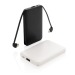 5000 mah battery backup with integrated cable, cell phone and smartphone accessory promotional