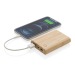 Product thumbnail 5000 mAh back-up battery in FSC ® certified bamboo 1