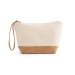 Product thumbnail Cork and cotton toiletry bag 1