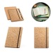 Product thumbnail Cork notepad with pen and FSC paper 0