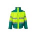 2 IN 1 HIGH VISIBILITY QUILTED JACKET wholesaler