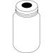 Product thumbnail Paper clip jar 1