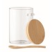 Product thumbnail Glass jar 600ml with lid and spoon 2