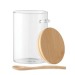 Product thumbnail Glass jar 600ml with lid and spoon 4