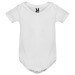 Baby bodysuit short sleeve single jersey HONEY (White) wholesaler