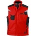 Bodywarmer softshell Workwear - James Nicholson, Bodywarmer ou veste sans manches promotional