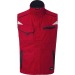 Bodywarmer workwear Fermeture zippée avec protège menton - James Nicholson, Bodywarmer ou veste sans manches promotional