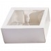 Square cake box with window, Pastry box and cake packaging promotional