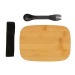 Product thumbnail Steel Lunch Box with bamboo lid and spoon 3