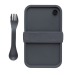 PP Lunch Box with spoon, meal box promotional
