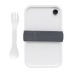 PP Lunch Box with spoon, meal box promotional