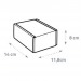 Product thumbnail Kraft shipping box 11x14x8cm 1