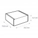 Product thumbnail Kraft shipping box 20x15x9cm 1