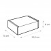 Product thumbnail Kraft shipping box 23x14x8cm 1
