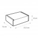 Boîte d'expédition kraft 23x14x8cm, Boîtes d\'envoi éco kraft promotional