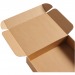 Kraft shipping box 24x19x2cm wholesaler