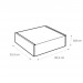 Product thumbnail Kraft shipping box 30x23x8cm 1