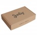 Kraft shipping box 35x25x5cm wholesaler