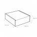 Product thumbnail Kraft shipping box 36x31x12cm 1