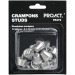 Product thumbnail Box of 12 Proact conical aluminium studs 1