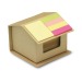 Product thumbnail Recycled desk box with sheets, repositionable notes and bookmarks 0