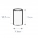 Boîte tube 7x12cm, Boîte tube promotional