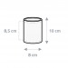 Boîte tube 8x10cm, Boîte tube promotional