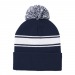 Product thumbnail Basic hat with pompon 0